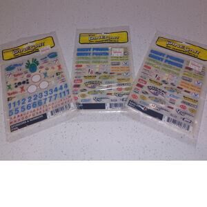 Variety Pinecar/ Pine Pro Stick-On Decals